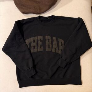 The Bar / Black Sweatshirt